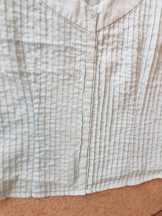 Bluzeczka krótki rękaw damska cienka lekka lato 40