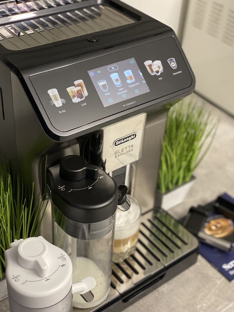 Кофемашина Delonghi eletta explore 2025рік.Wi-Fi Кавоварка кофеварка