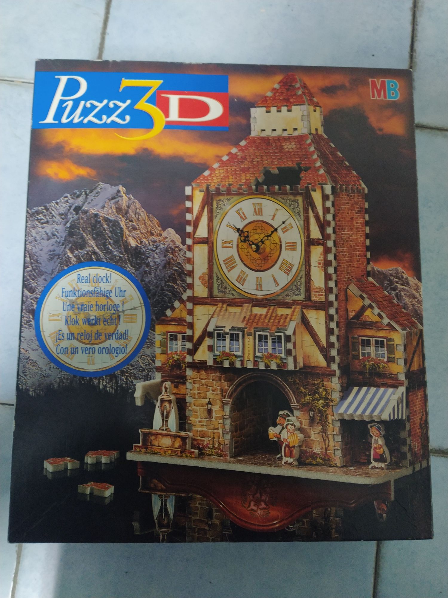 Puzzle 3D - Torre de Relógio da Baviera