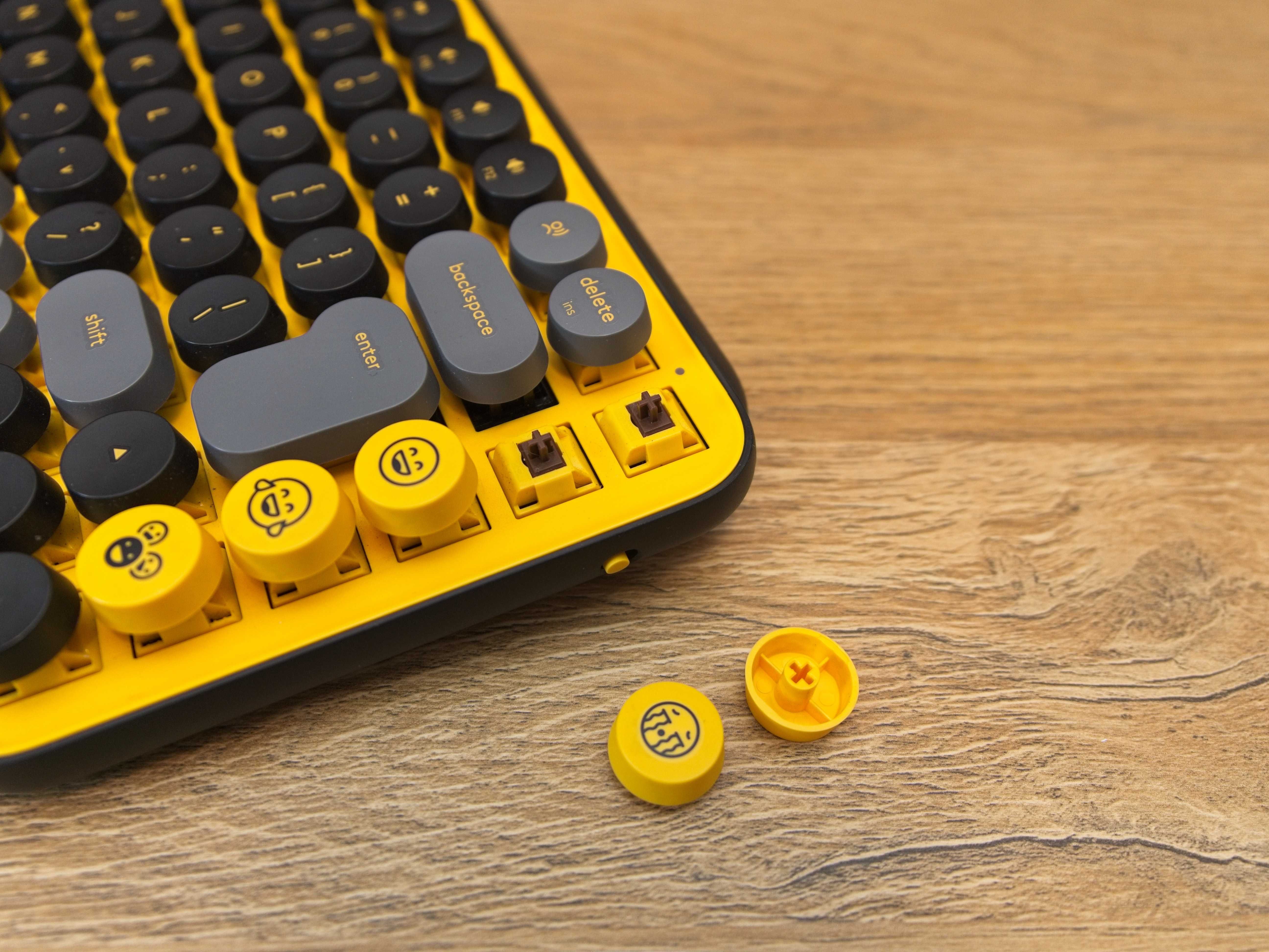 Klawiatura Mechaniczna Logitech Pop Keys - jak nowa + Myszka Pop