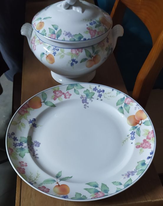 Prato grande redondo Vista Alegre Pomar