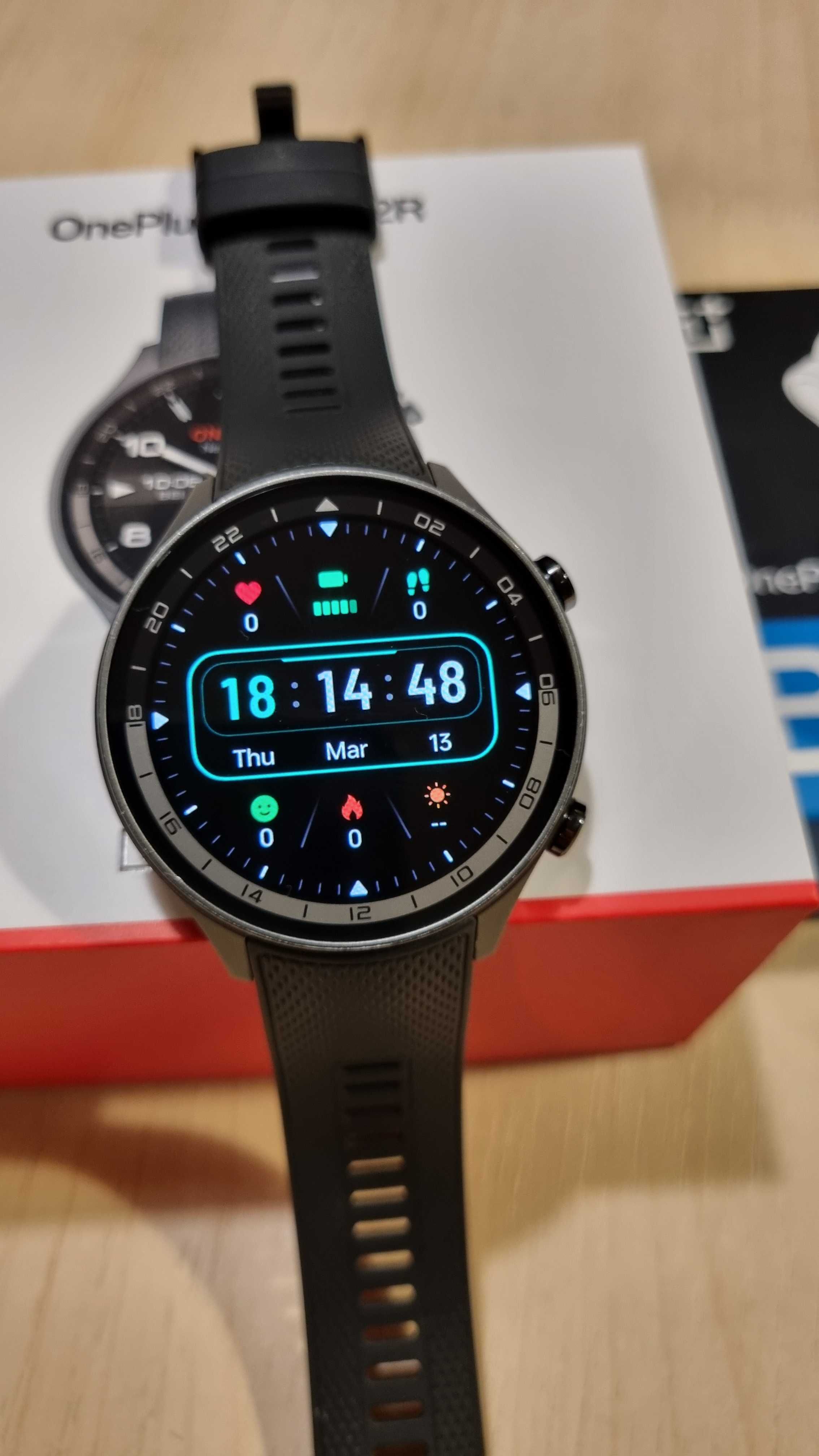 Smartwatch zegarek One Plus Watch 2R jak nowy słuchawki Nord Buds2