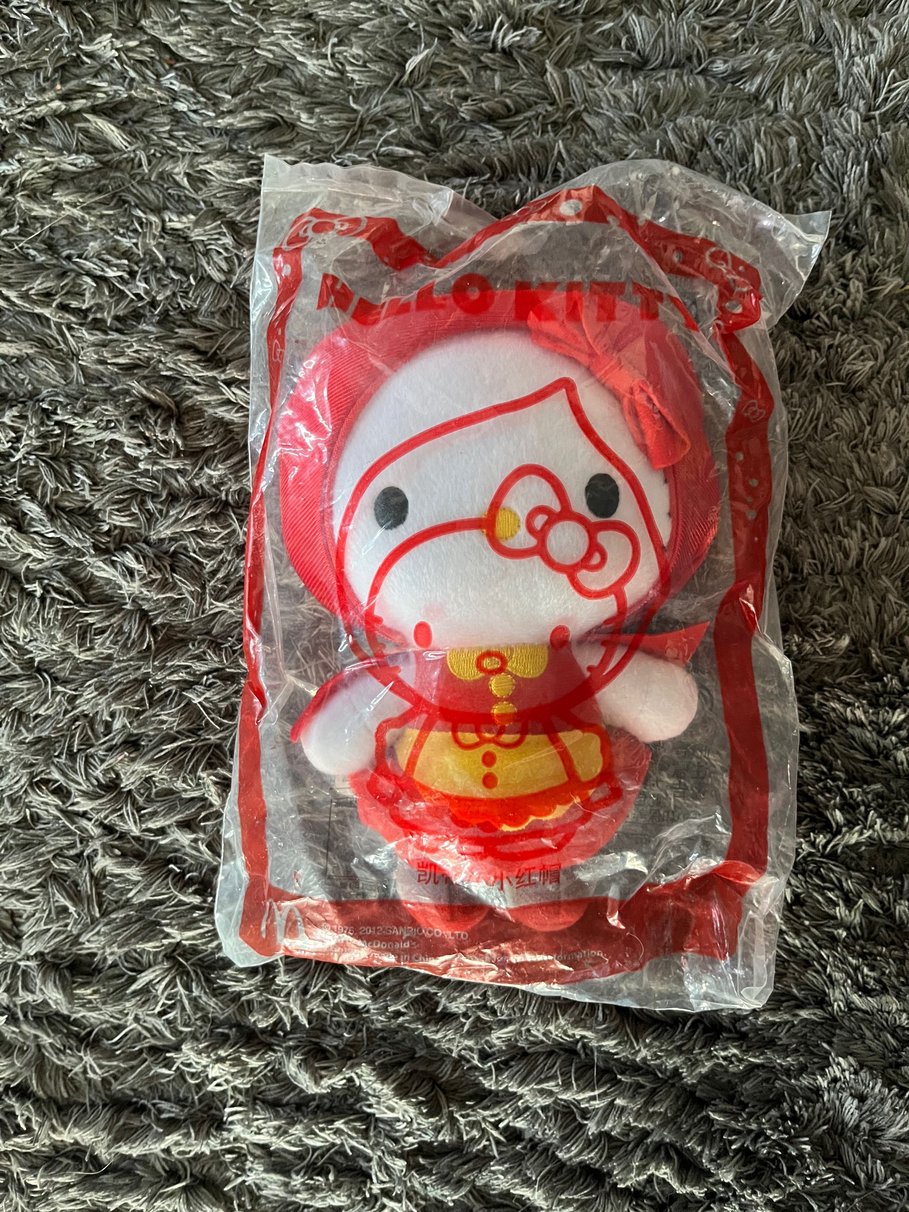 Hello Kitty Sanrio Czerwony Kapturek Halloween maskotka pluszak