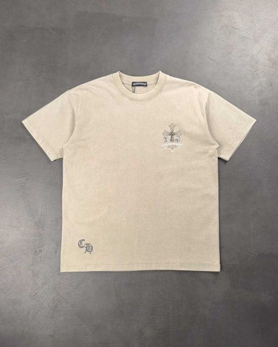 Футболка Chrome Hearts T-Shirt Washed Apricot CH105-WAT