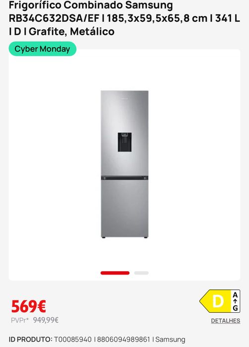 Frigorífico Samsung