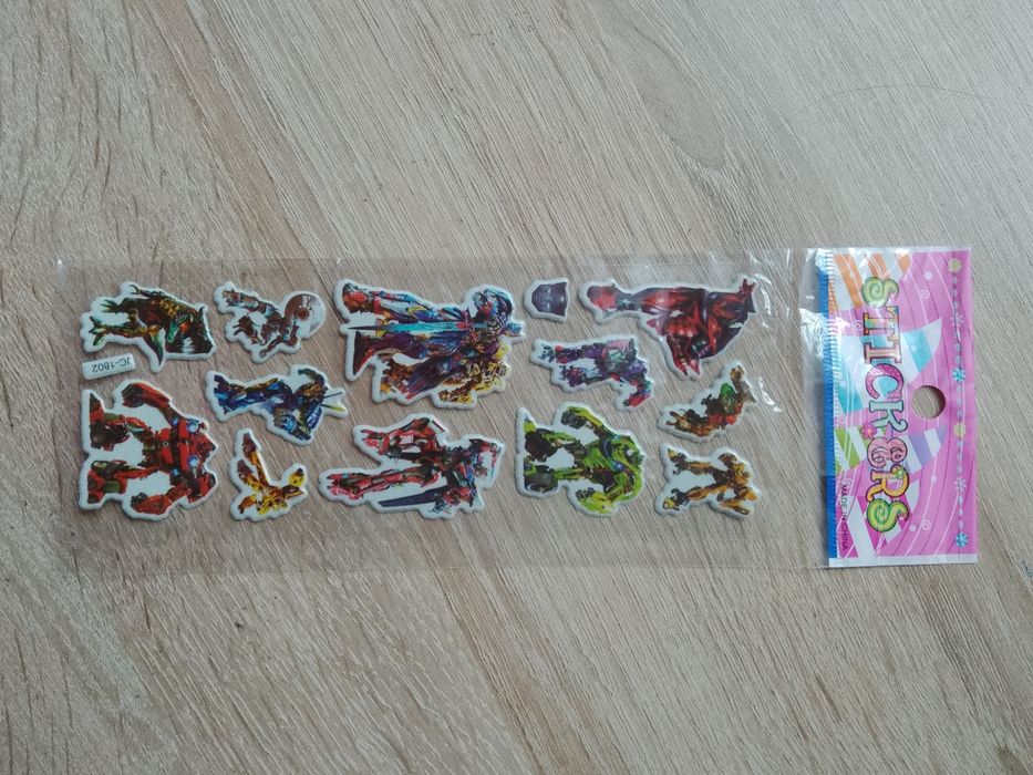 Nowe naklejki zestaw