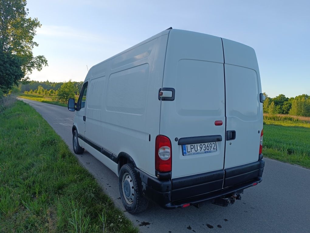 Opel Movano l2h2 klima tempomat Webasto najmocniejszy 150km oryginalny