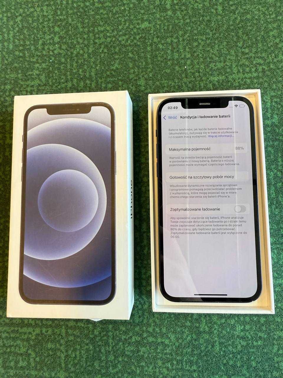 Smartfon Apple iPhone 12 5G Black 64GB- FV 23%