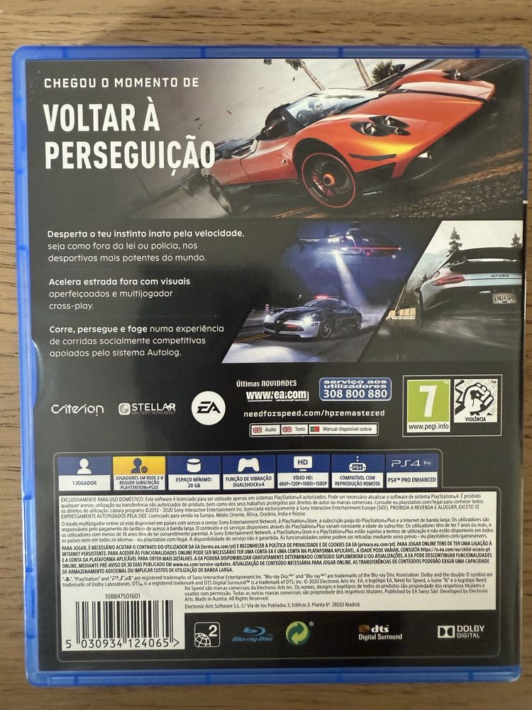 Need for speed hot porsuit ps4
