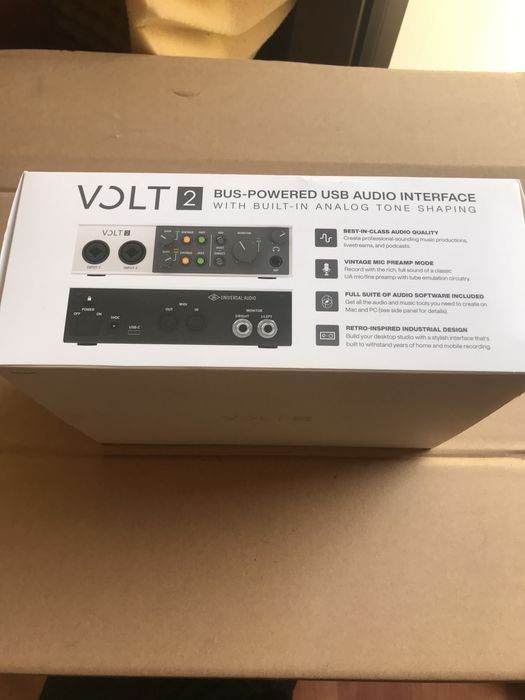 Placa de som - Universal Audio Volt 2