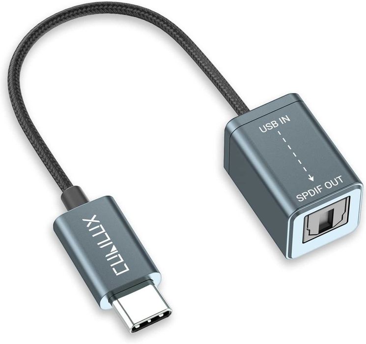 Оптический аудиоконвертер Cubilux USB A в S/PDIF