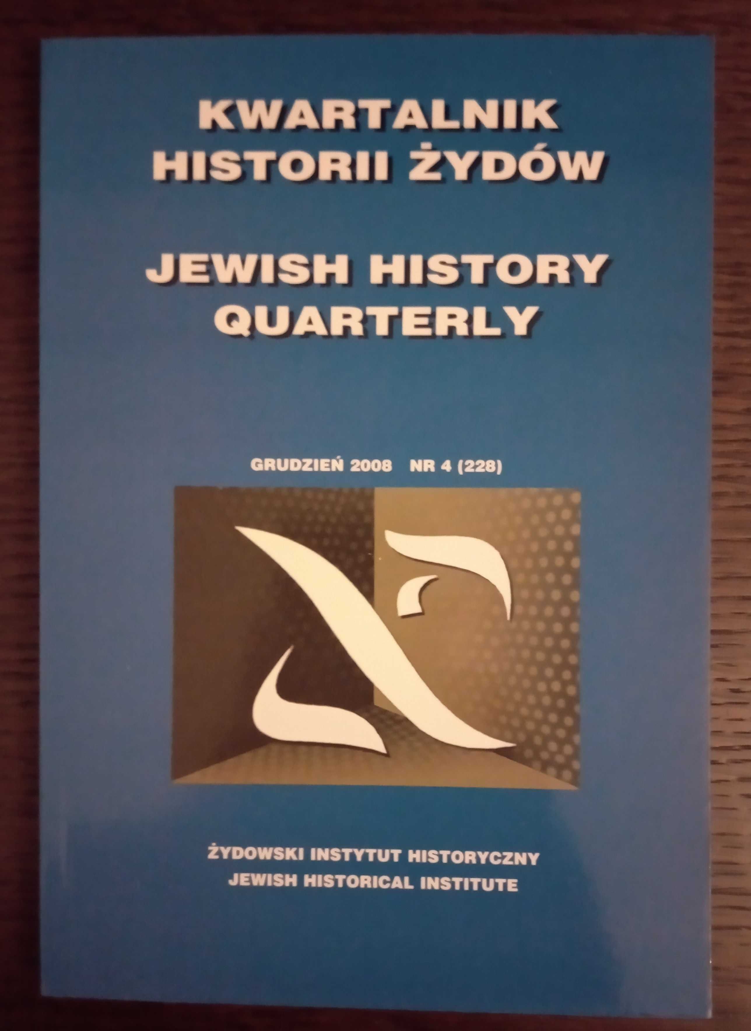 Kwartalnik Historii Żydów. Grudzień 2008 nr 4