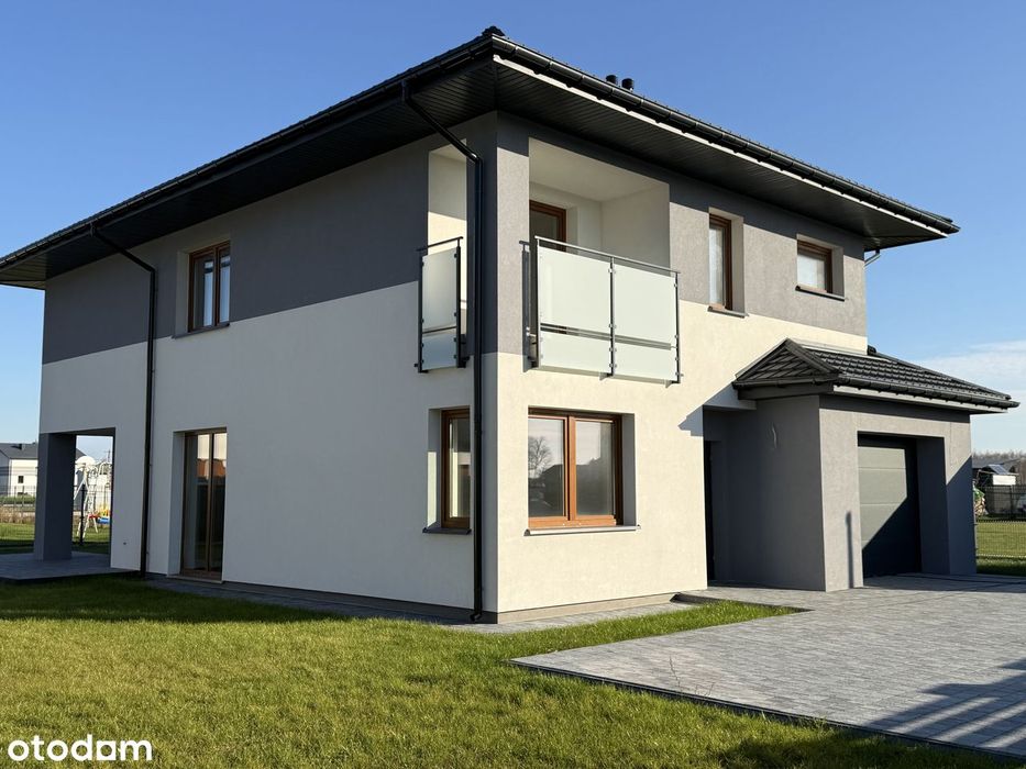 Nowy,gotowy dom|Stan dewelop.|Wola Rasztowska|Garaż|Bez PCC|181,42m²