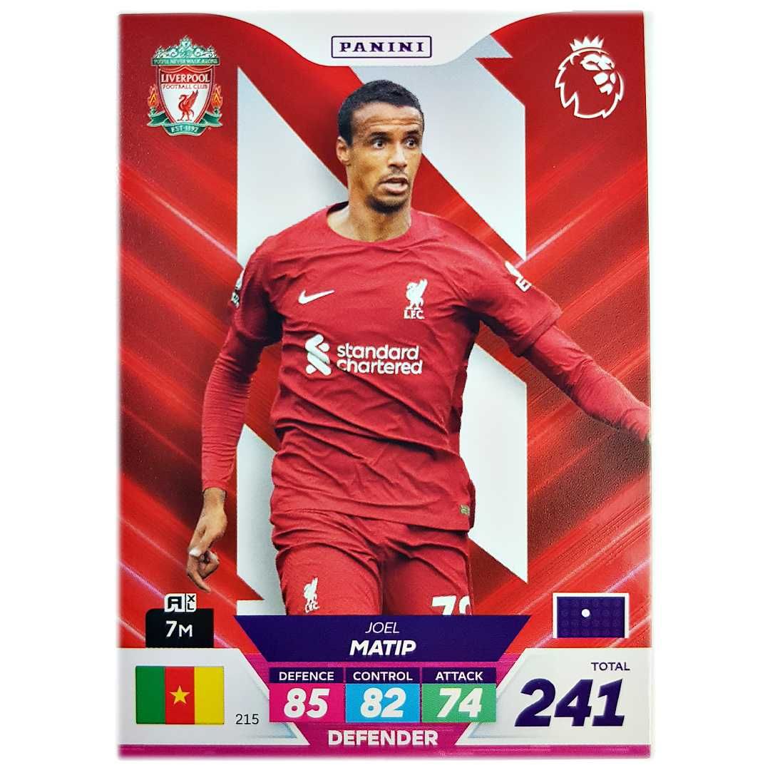 Karta Panini 215 Premier League 2023 Plus Joel Matip