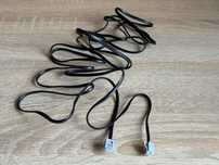 Kabel telefoniczny wtyk RJ11/RJ12 3 metry, modem ADSL, router