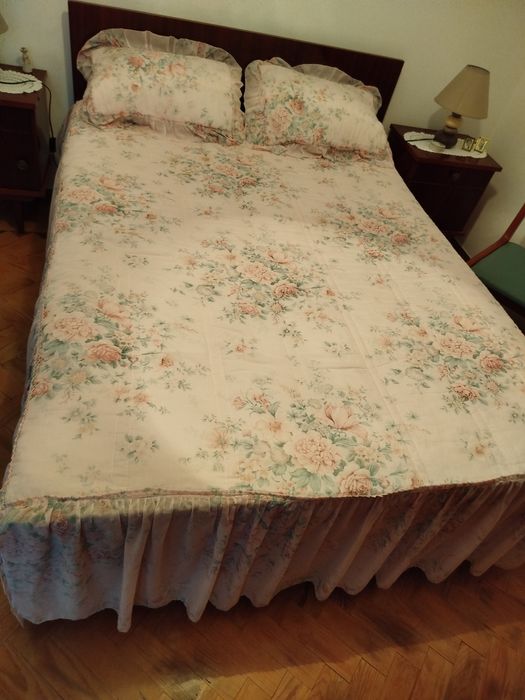 Colcha edredão com padrão