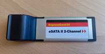 ExpressCard eSATA II 2-Channel