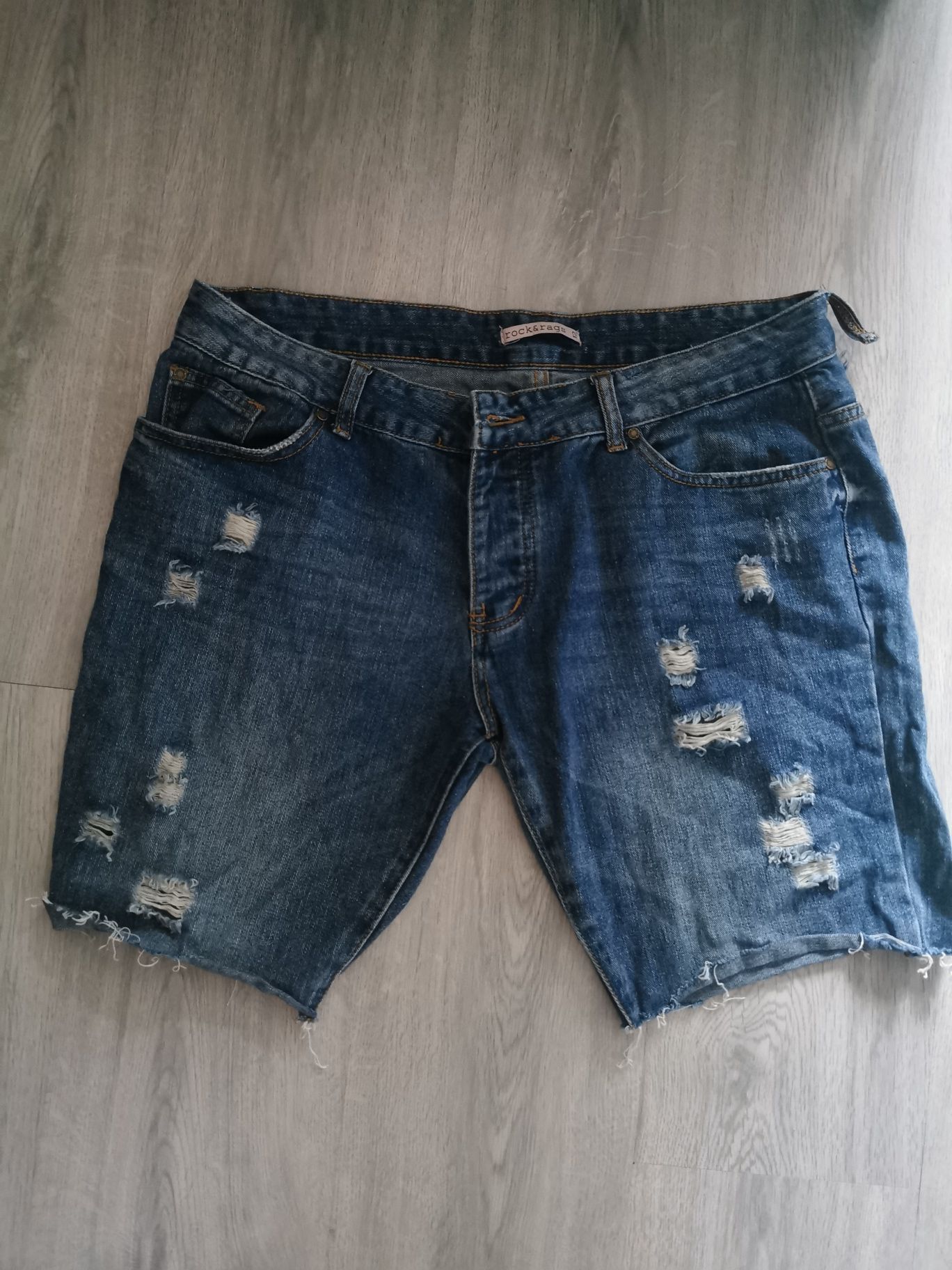 Spodenki jeansowe męskie XL