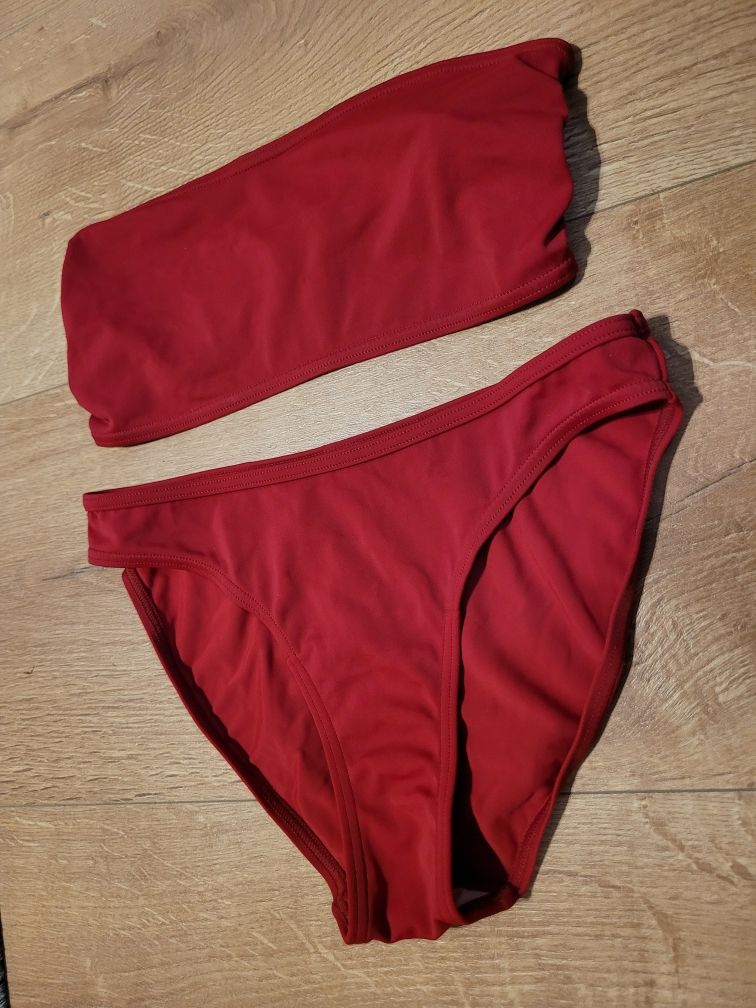 Strój kąpielowy dwuczęściowy bikini w stylu vintage retro r. 38