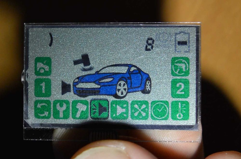 Дисплей для брелка сигналізації 92/94