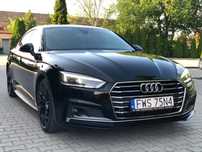 Audi A5 Sportback 2018r S-line 2.0 TDI 190KM S-tronic Alcantara Matrix Virtual