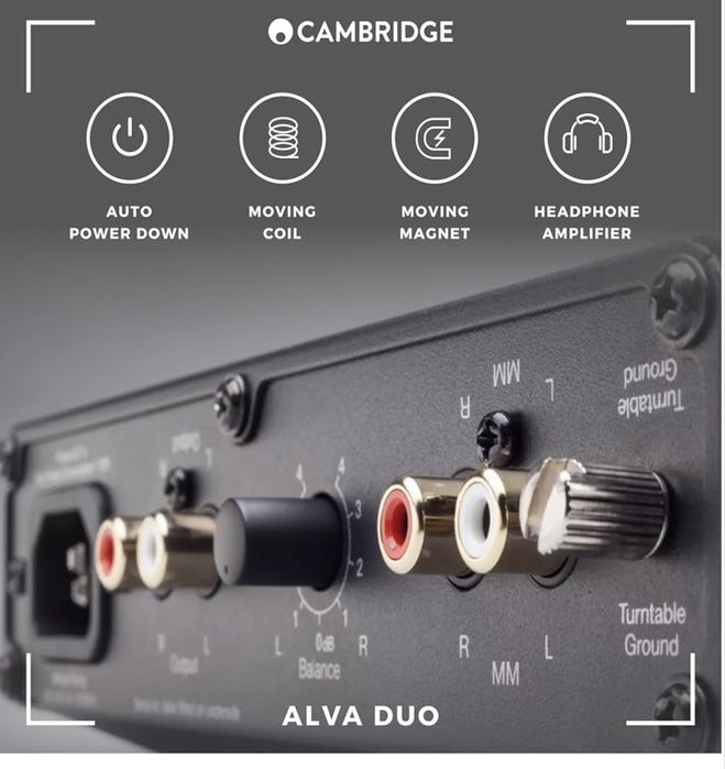 Como novo! Pré Amplificador Phono MM e MC + oscultadores