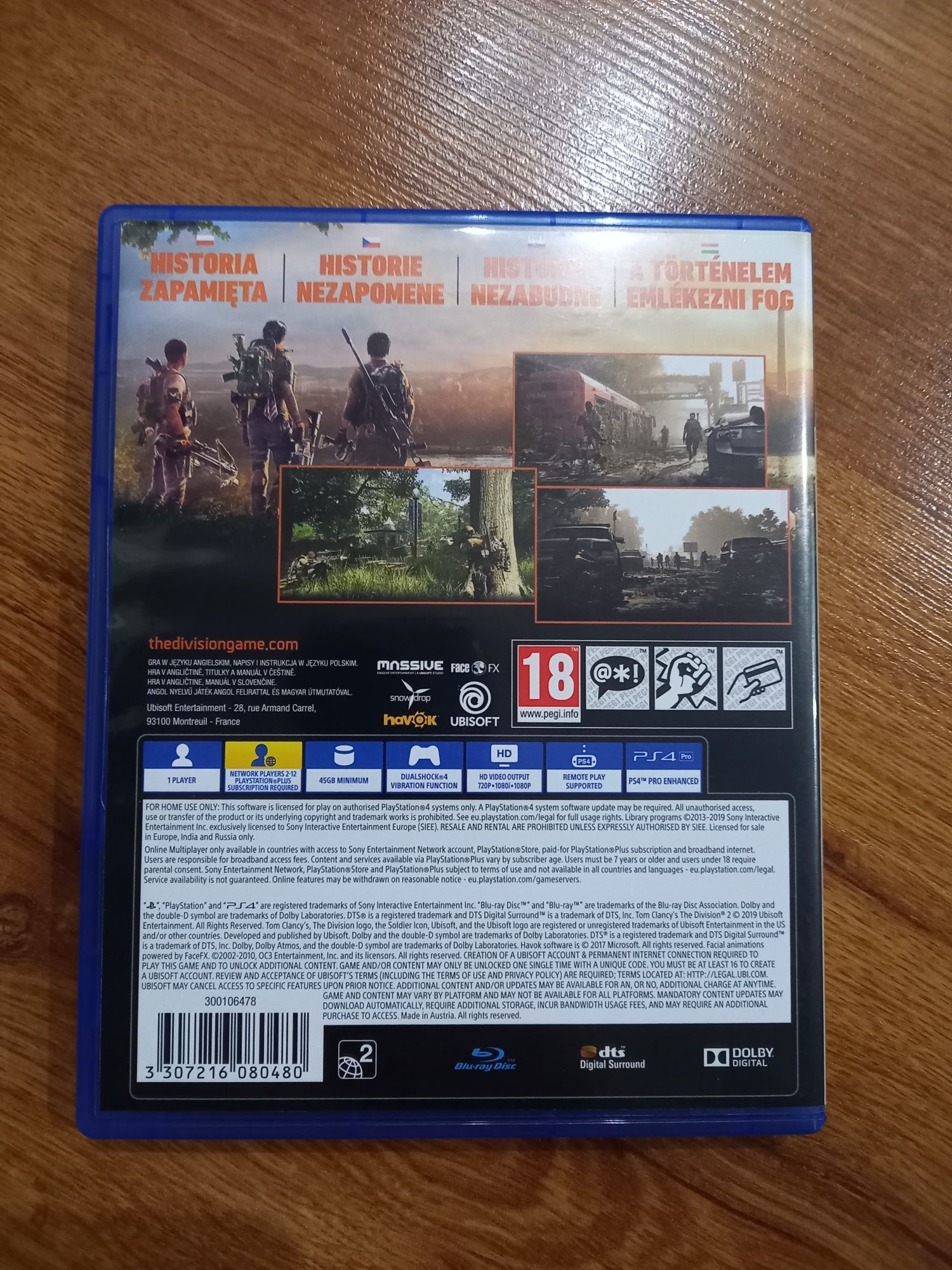 The Division 2 PL PS4 PS5 PlayStation 4 5