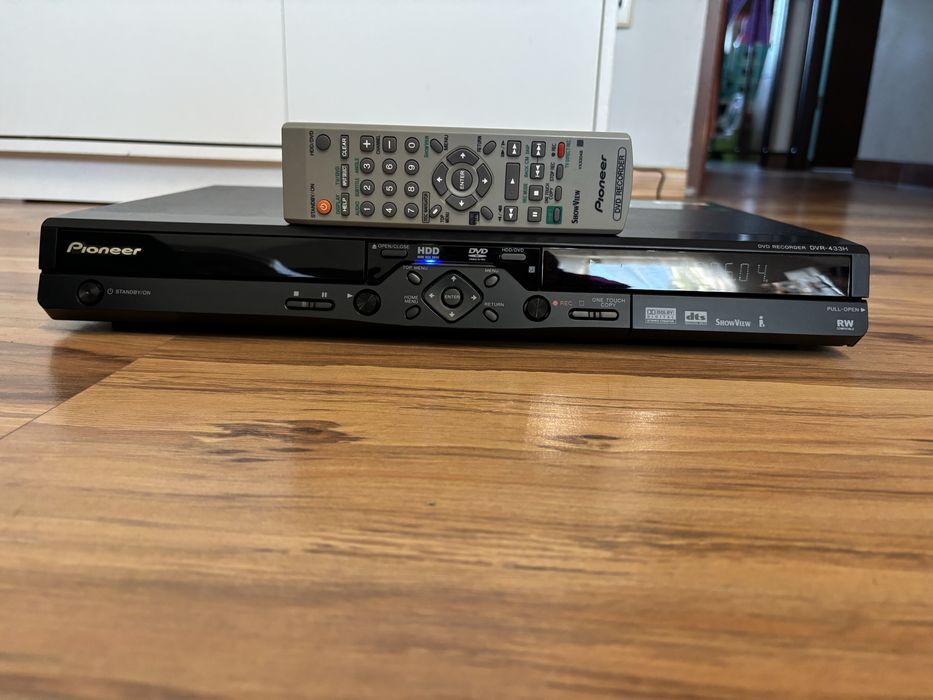 Nagrywarka dvd Pioneer DVR-433H Pilot dysk 80GB