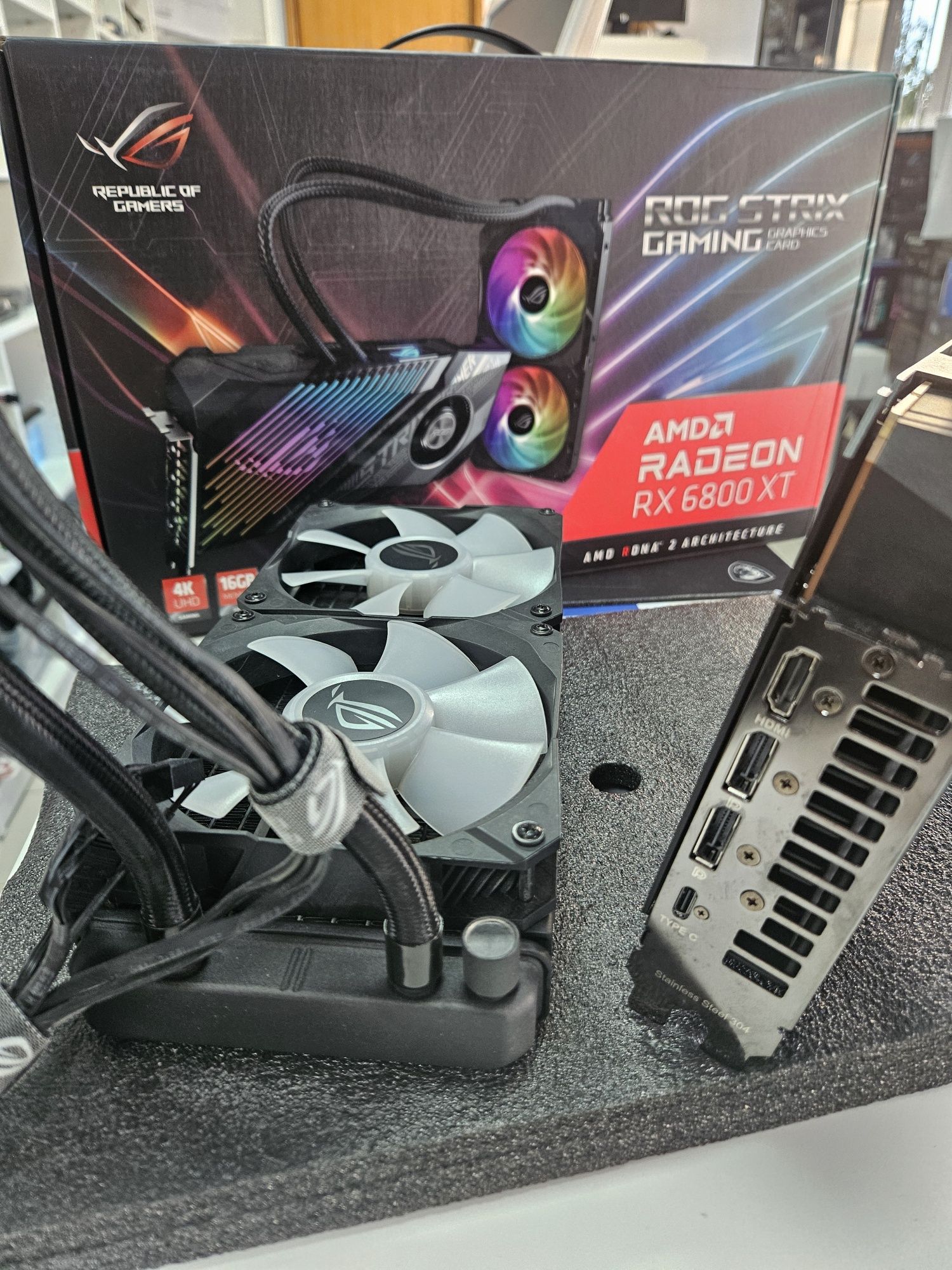 ASUS ROG STRIX LC RX 6800 XT 16 GB