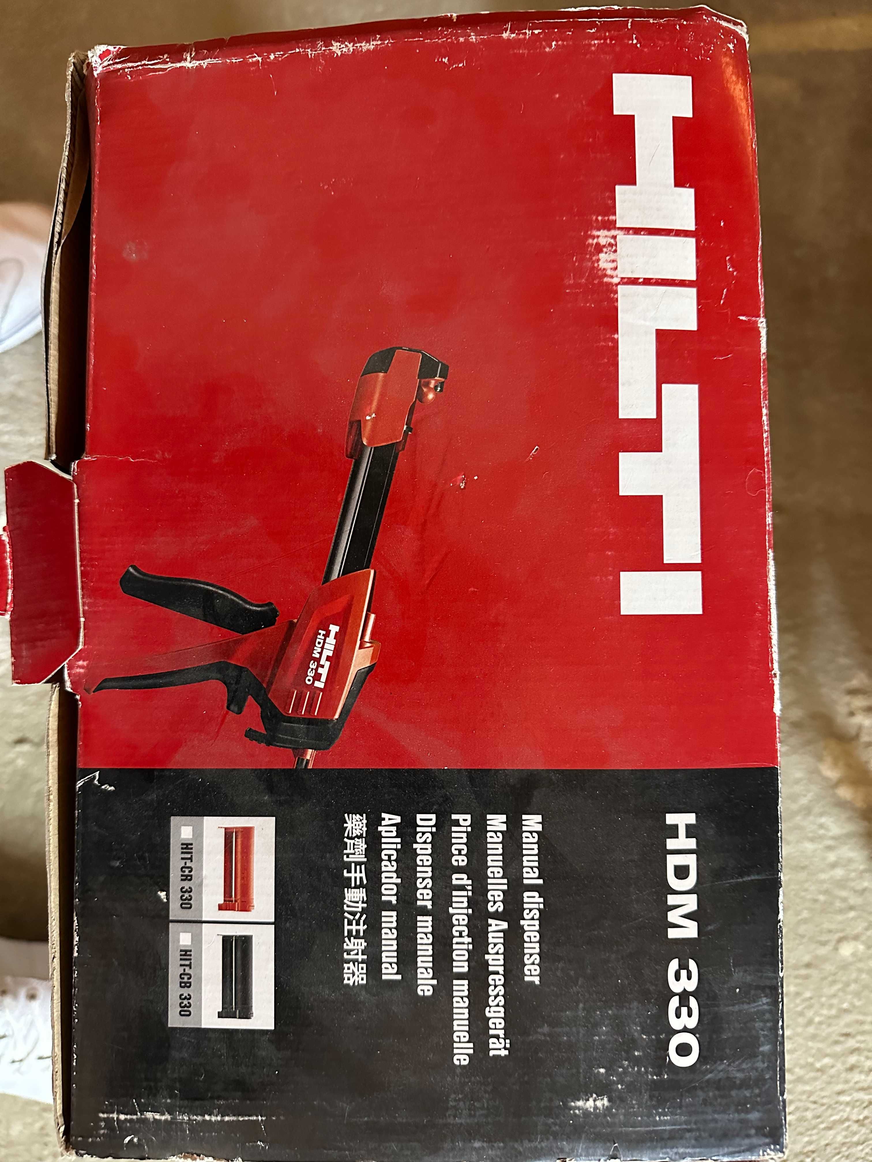 Pistolet - dozownik ręczny HILTI