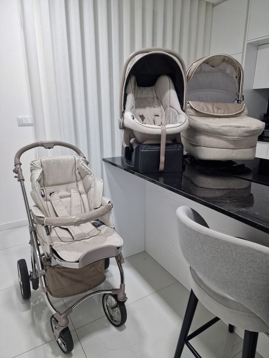Trio bebecar com isofix