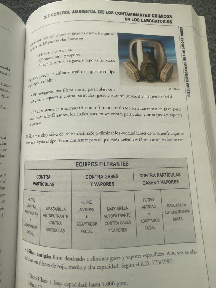 Manual de seguridade en el laboratorio