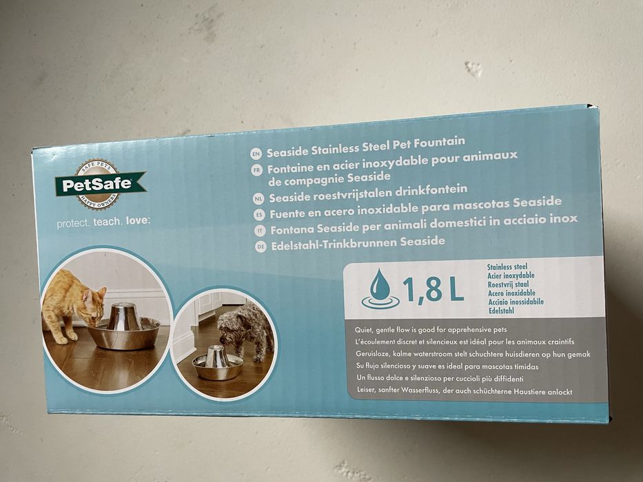 Pet Safe Fontanna poidełko dla kota/ psa stal nierdzewna nowa