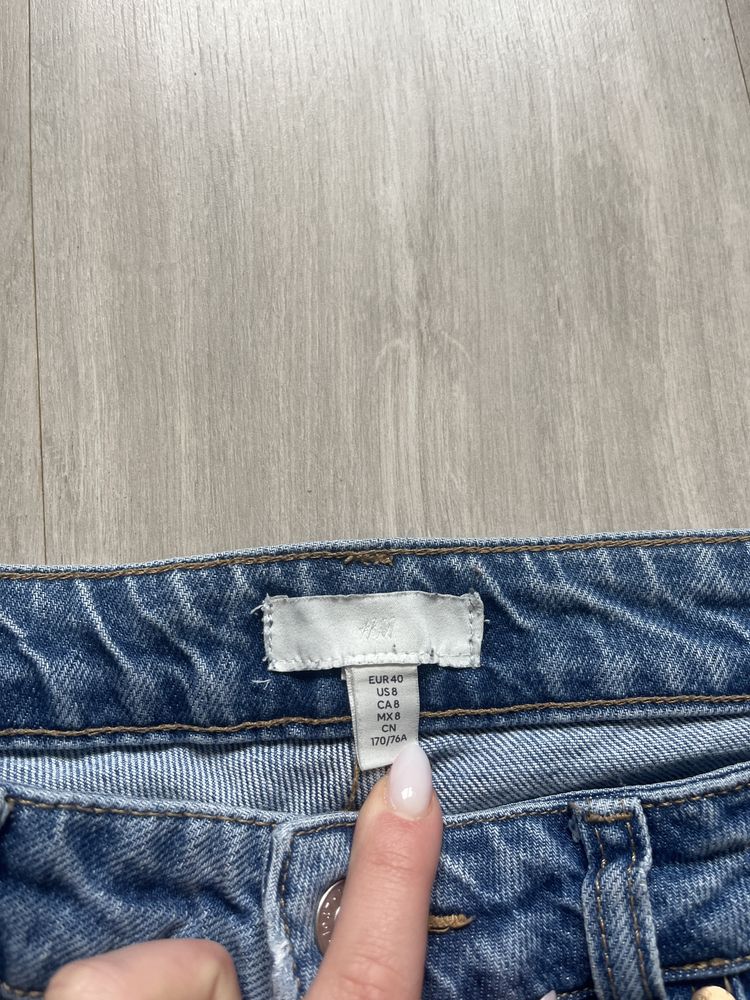 Jasne jeansy z hm