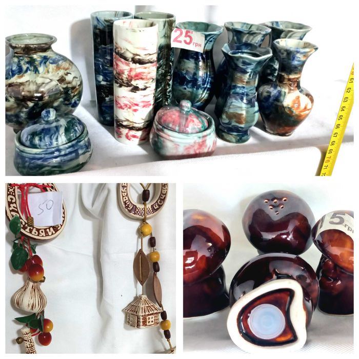 Керамические изделия керамика Славянск наборы,турки,чашки