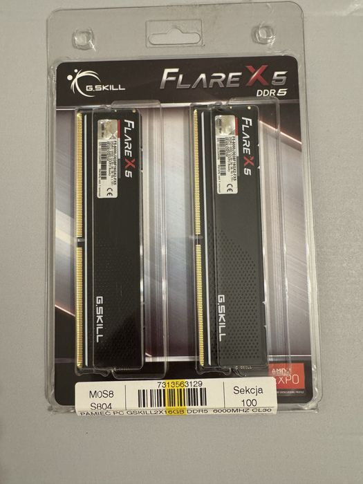 Pamięć RAM DDR5 G.SKILL 32GB 6000MHz CL30 Flare X5 AMD EXPO
