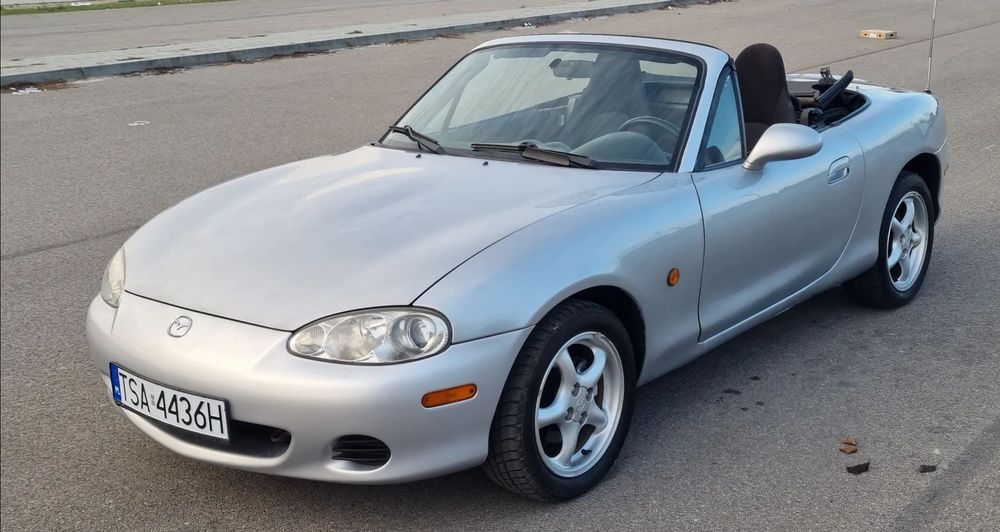 Mazda MX-5 1.6 NBFL Bez korozji ładny dach