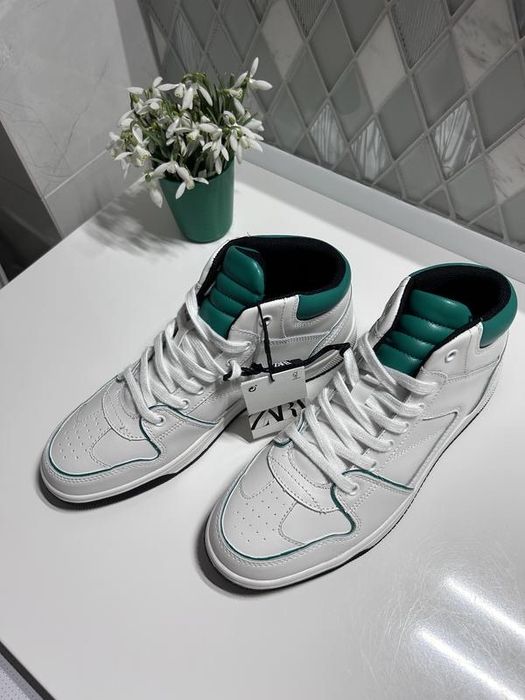 Шкіряні Хайтопи ZARA