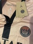 Camisola PSG, rosa e preta