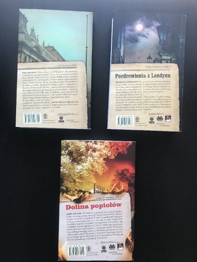 Trzeci brzeg Styksu, Pozdrowienia z Londynu, Dolina popiołów K.Beśka