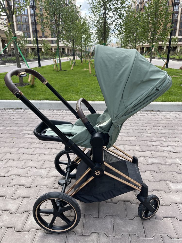 Коляска Cybex Priam 4.0 Rose Gold. 2в1. В чудовому стані.