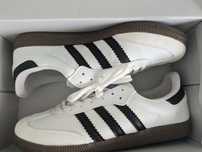Adidas samba branco e preto 42