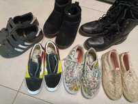 Adidas super star, Vans old Scholl, Vans crayola, h&m, lasocki
