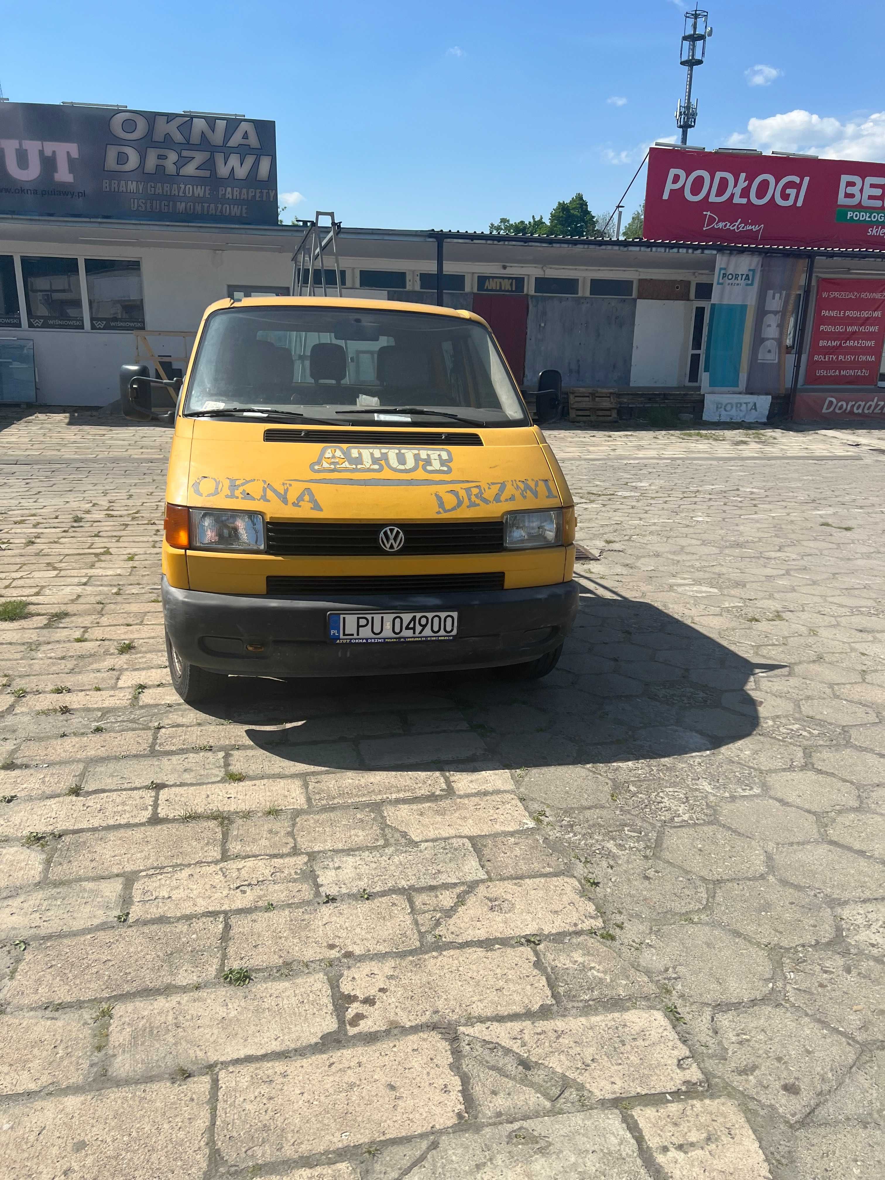 Volkswagen transporter T4 doka skrzynia 2,0 benzyna / gaz