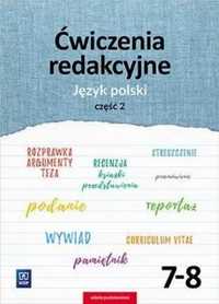 J.Polski SP 7 - 8 Ćwiczenia redakcyjne cz.2 WSiP - Beata Surdej, Andr