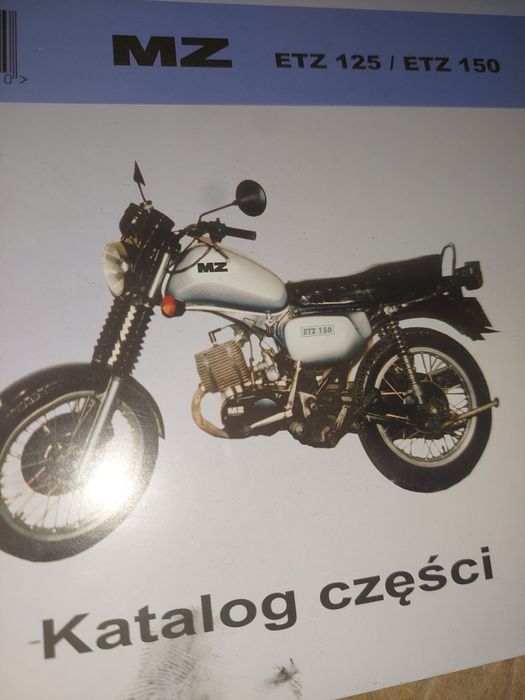 Instrukcja obsługi katalog czesci rama silnik mz etz 125/150