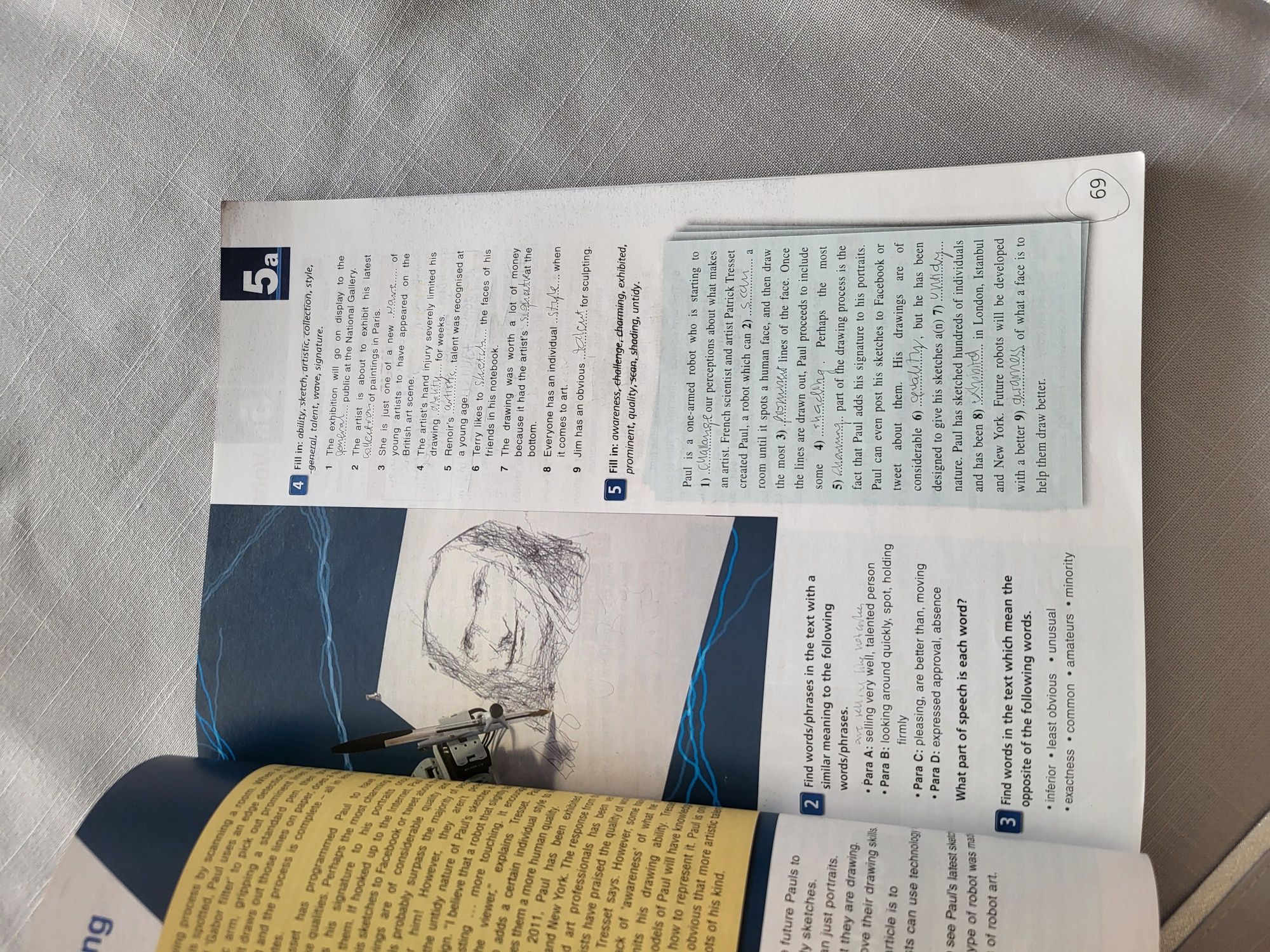 On Screen Upper- Intermediate B2+ Student's Book Workbook&Grammar Book