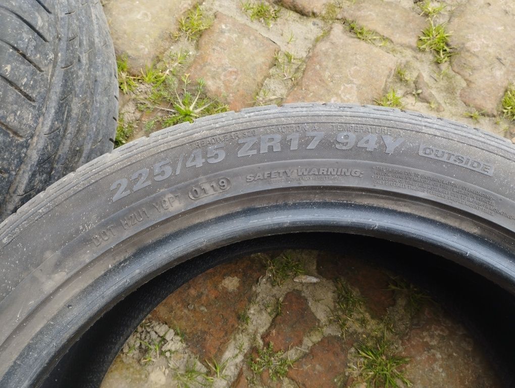 Opony 225/45R17 kumho