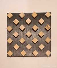 Panel dekoracyny drewno.30x30x2,5cm