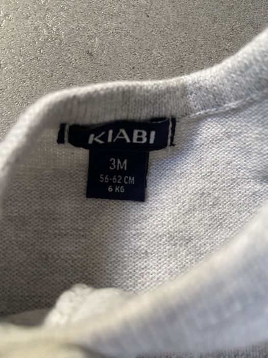 Kiabi 56/62 cm NOWY sweter sweterek
